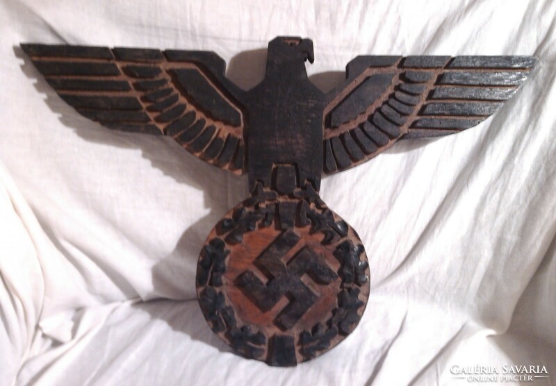 PARTEIADLER HITLER NSDAP NAZI PARTY BIG GERMAN NAZI WALL EAGLE WOOD MARKED