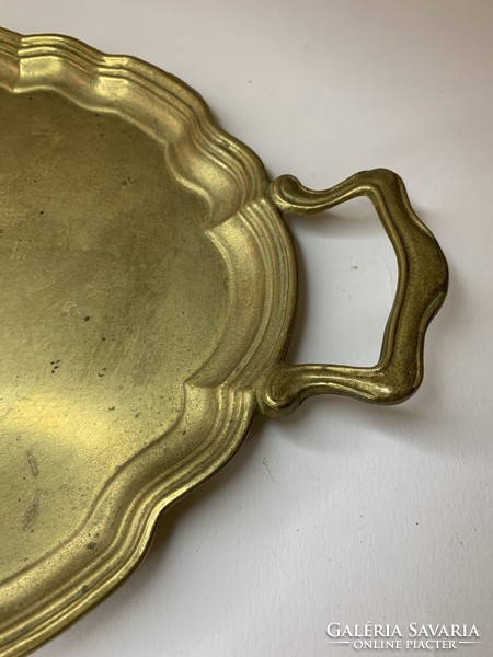 Old copper tray