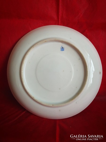 Antique Herend, Old Herend parsley pattern plate, large cup base