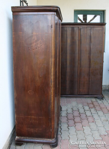 Pair of old walnut cabinets bought in 1964