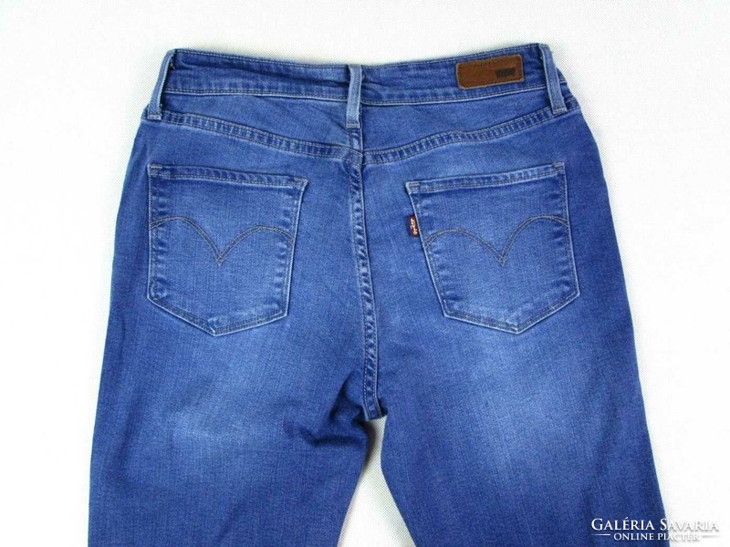 EREDETI LEVIS DEMI CURVE MID RISE STRAIGHT (W28) NŐI SZTRECCSES FARMER