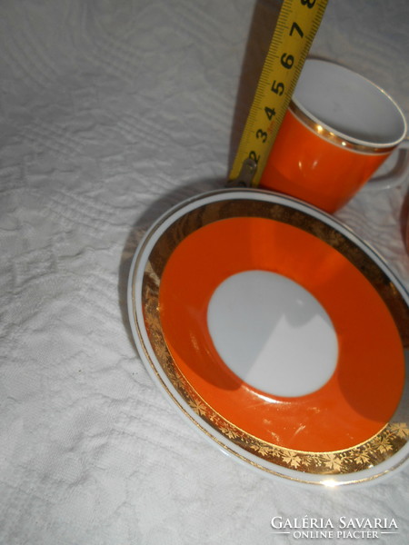 2 Hólloház coffee cups + saucers - the price applies to 2 cups and a saucer
