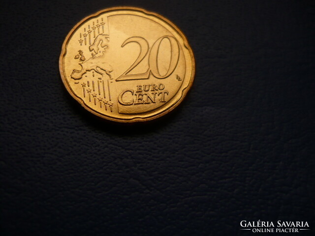 Slovenia 20 euro cent 2007 ! Horse! Ouch! Rare!