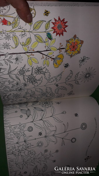 2016.JOHANNA BASFORD :Titkos Kert - Színezőkönyv mesébe illő rajzokkal a képek szerint MANÓ