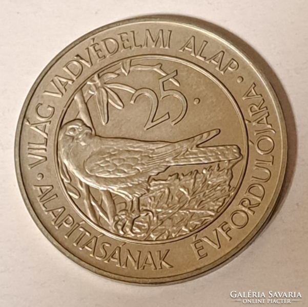 1988. évi Világ Vadvédelmi Alap emlék 50,- forint (G/3)