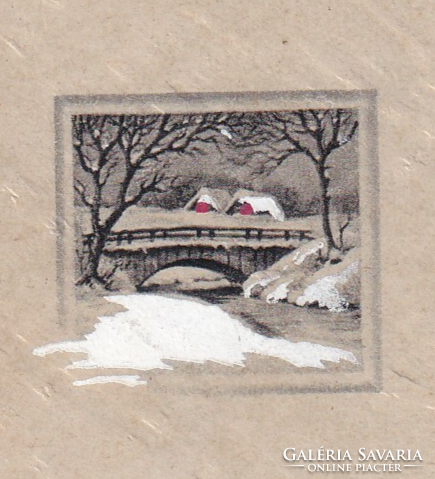K:131 Merry Christmas. Card-postcard