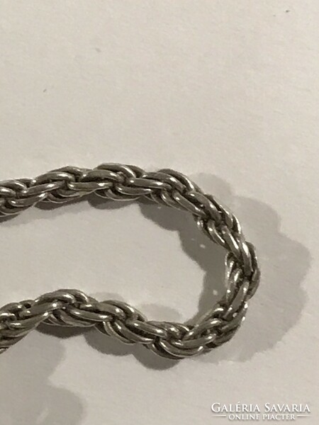 Specially braided silver bracelet in a larger size! 3.4 Gramm near mom park, post office after payment