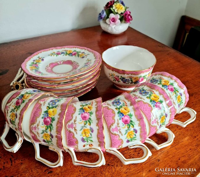 English. Staffordshire coffee set.