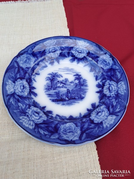 Beautiful faience, the villeroy & boch dresden deep plate heirloom porcelain with flowers