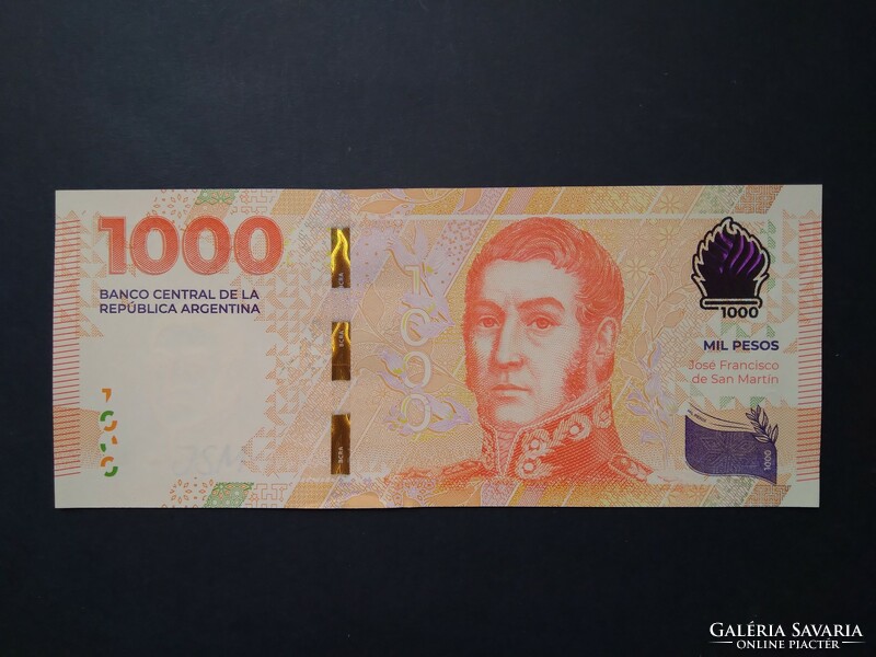 Argentína 1000 Pesos 2023 Unc