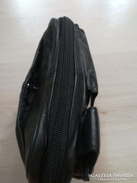 Men's leather car bag, sylvia belmonte brand, Italian, , 22*15 cm