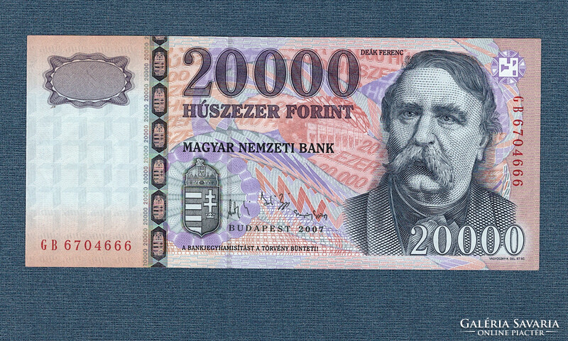 20000 Forint 2007 GB