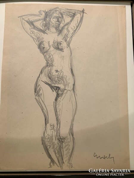 Margit Gräber (1895-1993) - female nude