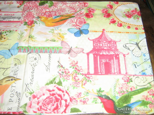 A charming vintage style cushion cover