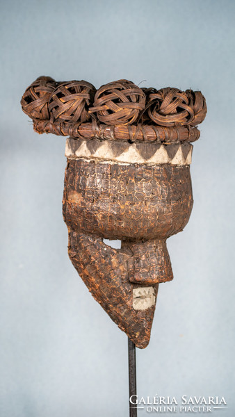 Salampasu initiation mask - African mask - Democratic Republic of the Congo