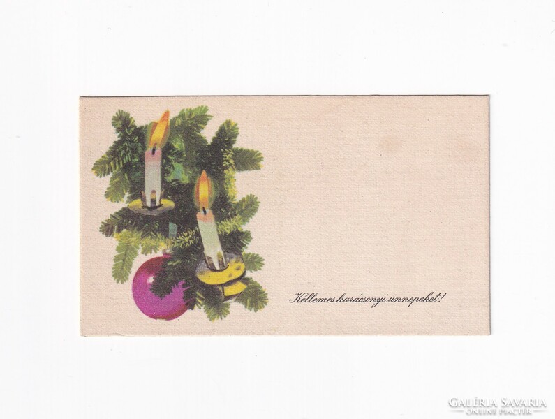 K:131 Karácsony-BÚÉK Üdv.kártya-képeslap 01