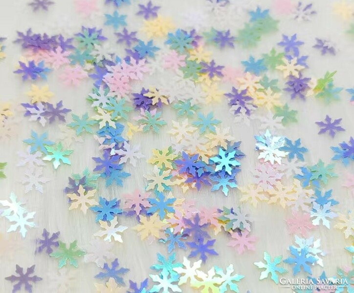 Snowflake decor package of 30 pcs