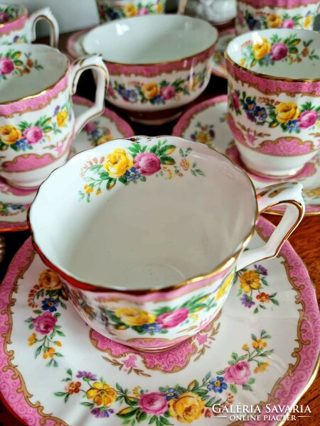 English. Staffordshire coffee set.