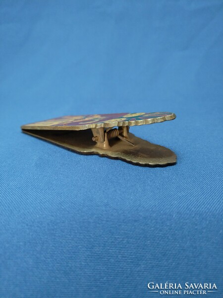 Greek mythological copper leaf clip