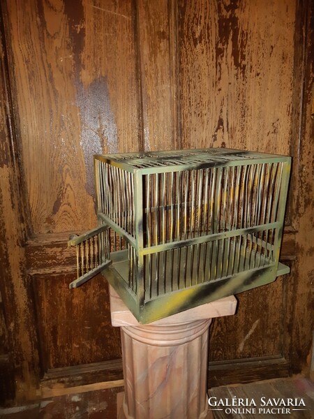 Homemade bird cage for decoration