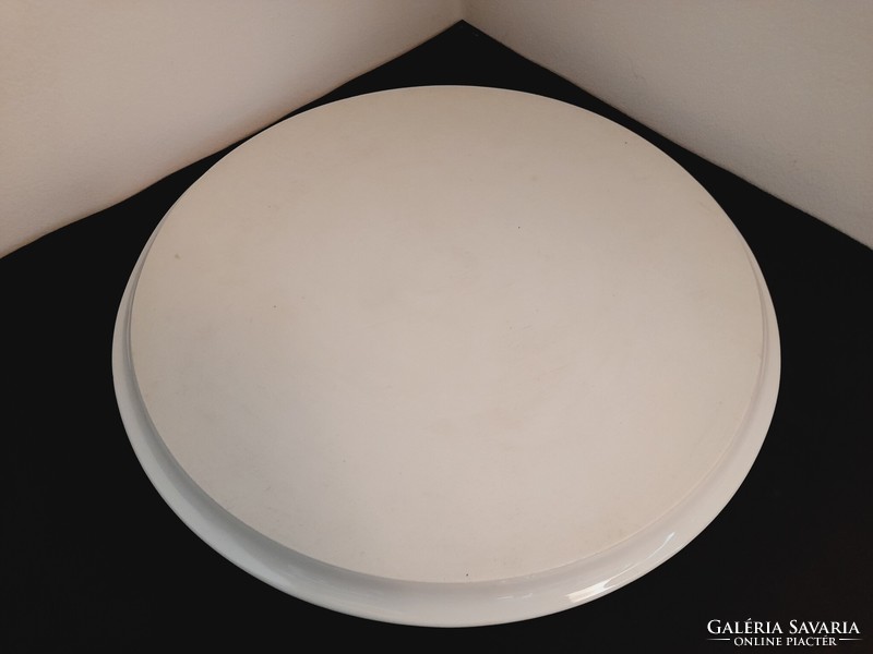 Large porcelain round plate, cake plate, 36 cm