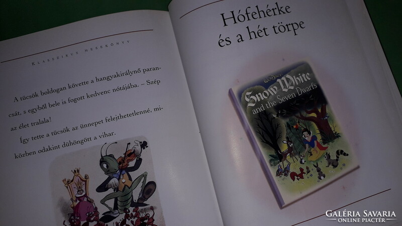 2003. Walt ​Disney – Klasszikus mesekönyv - 11 mesével RITKA !! a képek szerint EGMONT