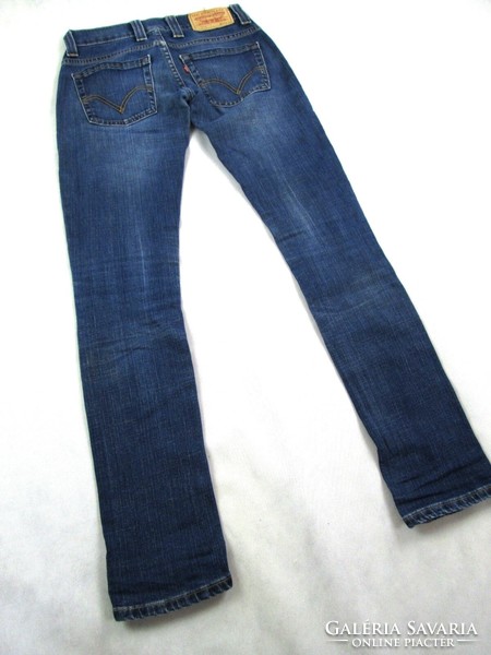 Original Levis 603 (w25 / l32) men's dark blue jeans