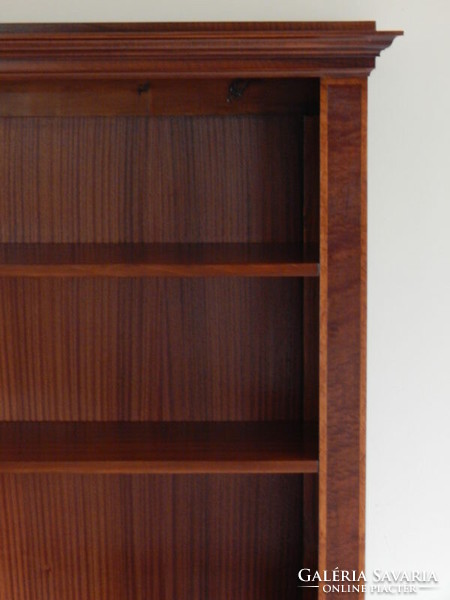 Biedermeier bookcase with three sections [f-34]