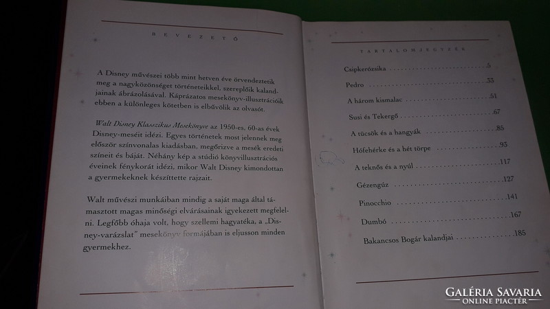 2003. Walt ​Disney – Klasszikus mesekönyv - 11 mesével RITKA !! a képek szerint EGMONT