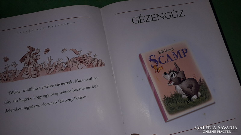 2003. Walt ​Disney – Klasszikus mesekönyv - 11 mesével RITKA !! a képek szerint EGMONT