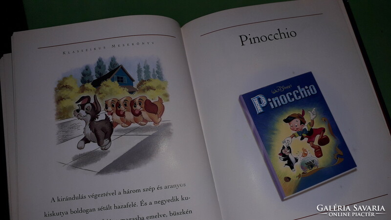 2003. Walt ​Disney – Klasszikus mesekönyv - 11 mesével RITKA !! a képek szerint EGMONT