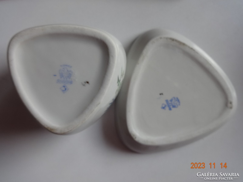 Aquincum porcelain smoking set: cigarette holder and bowl