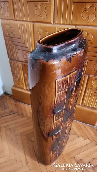 Abstract floor vase