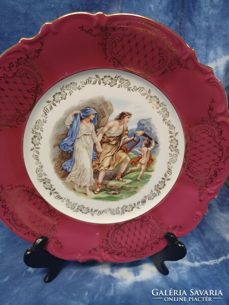 Bavaria German porcelain decorative plate
