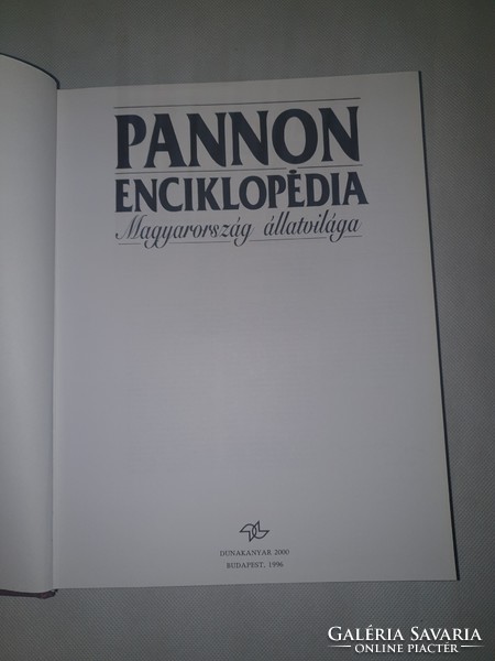 Pannon encyclopedia - fauna of Hungary