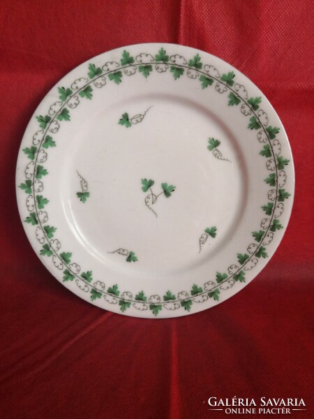 Antique Herend, Old Herend parsley pattern plate, 1914.