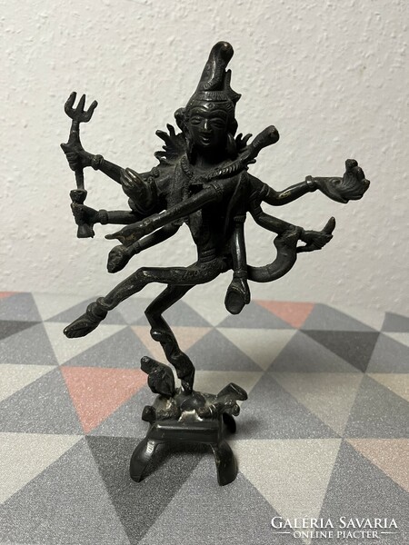 Dancing shiva bronze statue