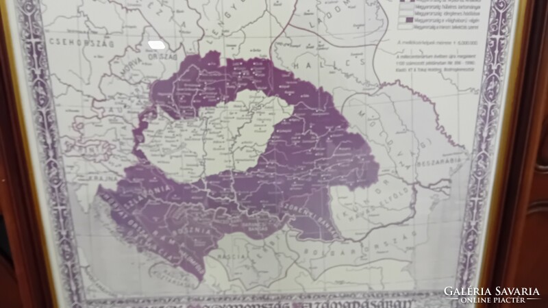 Magyarország ezeréves sorsa, irredenta, revizionista térkép