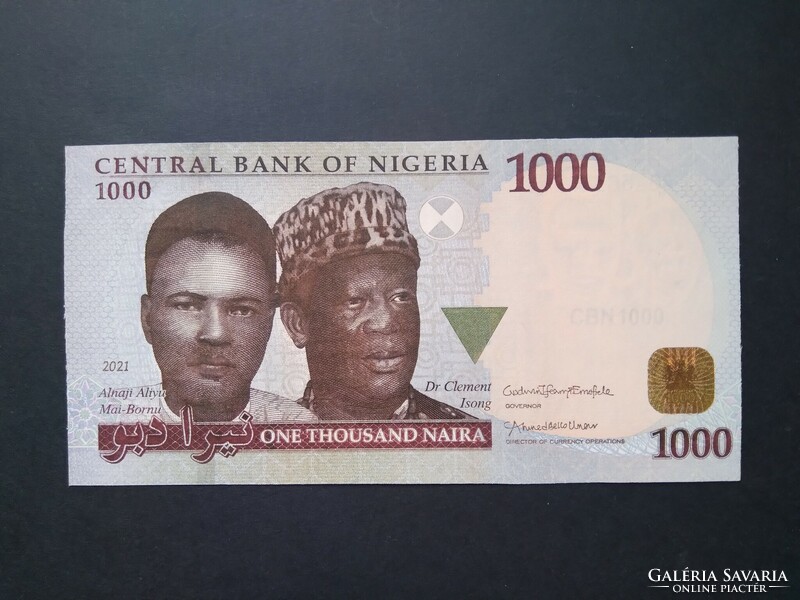 Nigéria 1000 Naira 2021 Unc