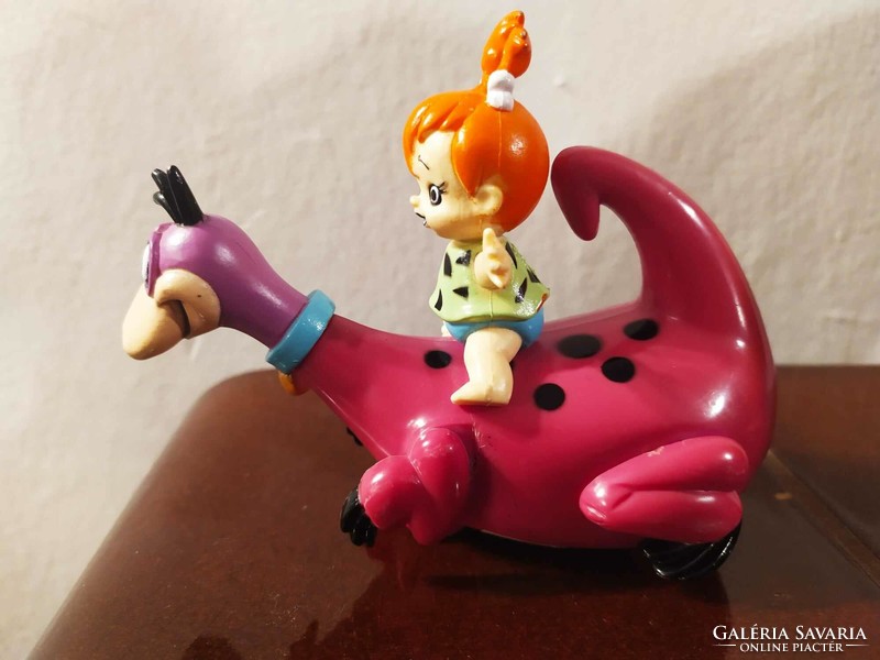 Műanyag vintage karakter figura  a  Flintstone családból