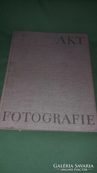 1958.Hellmuth Burkhardt: Aktfotózás német képes könyv rengeteg művészi aktfotóval a képek szerint