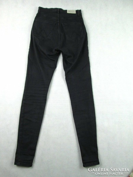 Original wrangler super high skinny (w25 / l32) women's high waist stretch jeans