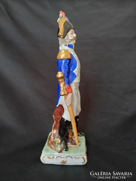 Napoleonic soldier statue