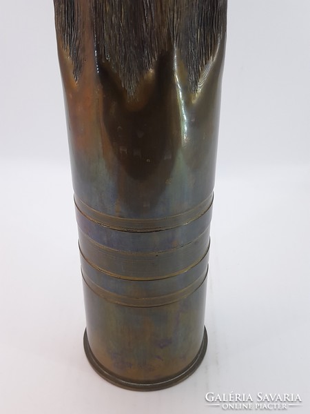 Hüvelyváza, löveg váza, 36 cm