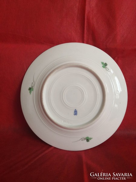 Antique Herend, Old Herend parsley pattern plate