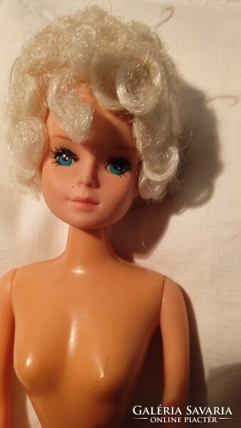 Old hair doll plastic