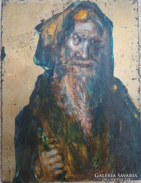 Russian icon painter - marked - painting - icon painting - icon -