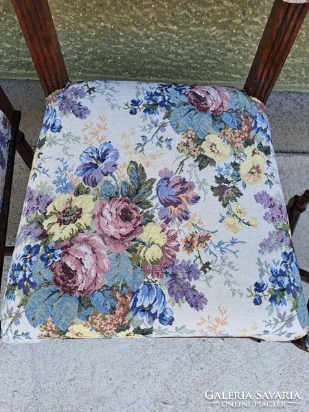 Beautiful chair chairs floral dining room