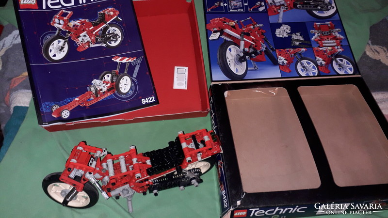Lego® technic 8422 – circuit shock racer motorcycle with box as shown in the pictures
