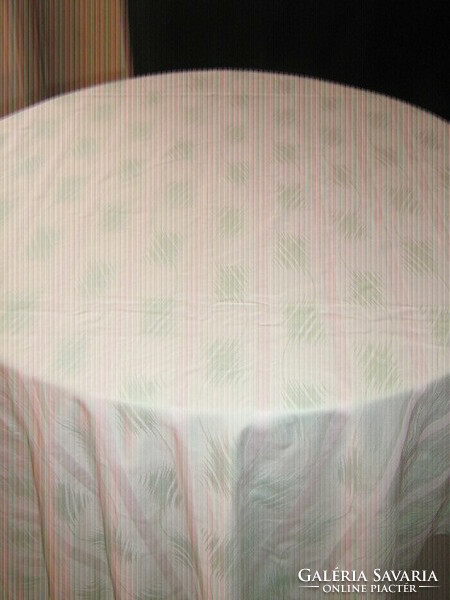 Beautiful apple green damask tablecloth